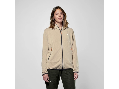 Damska Bluza Wspinaczkowa Salewa Agner Hemp 2 Hooded Jkt W - quicksand