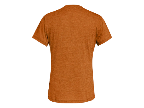 Koszulka Trekkingowa Męska Salewa Puez Melange Dry M S/S Tee - burnt orange melange